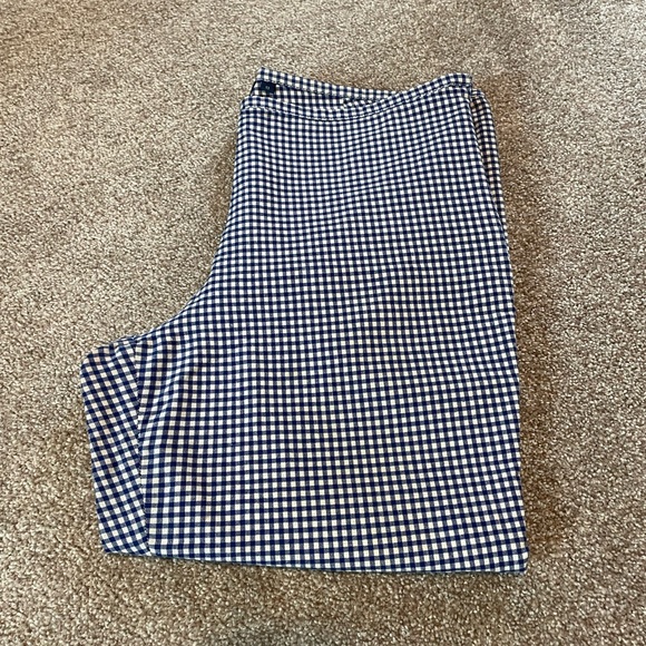 Tommy Jeans blue and white check crops, size 13 (Junior’s), size 10 (women’s) - Picture 7 of 7